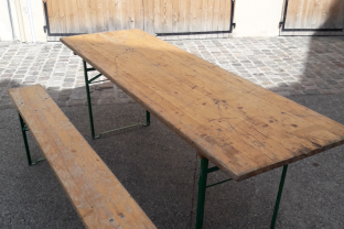 réservation tables et bancs