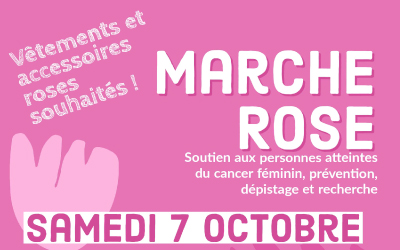 Marche rose, samedi 7 octobre 2023