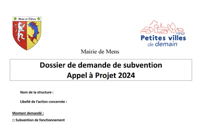 Appel à projet développement économique, social, culturel, sportif