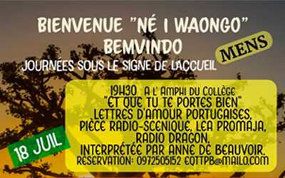 BIENVENUE « NÉ I WAONGO » BEMVINDO