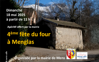 4ème fête du four à Menglas