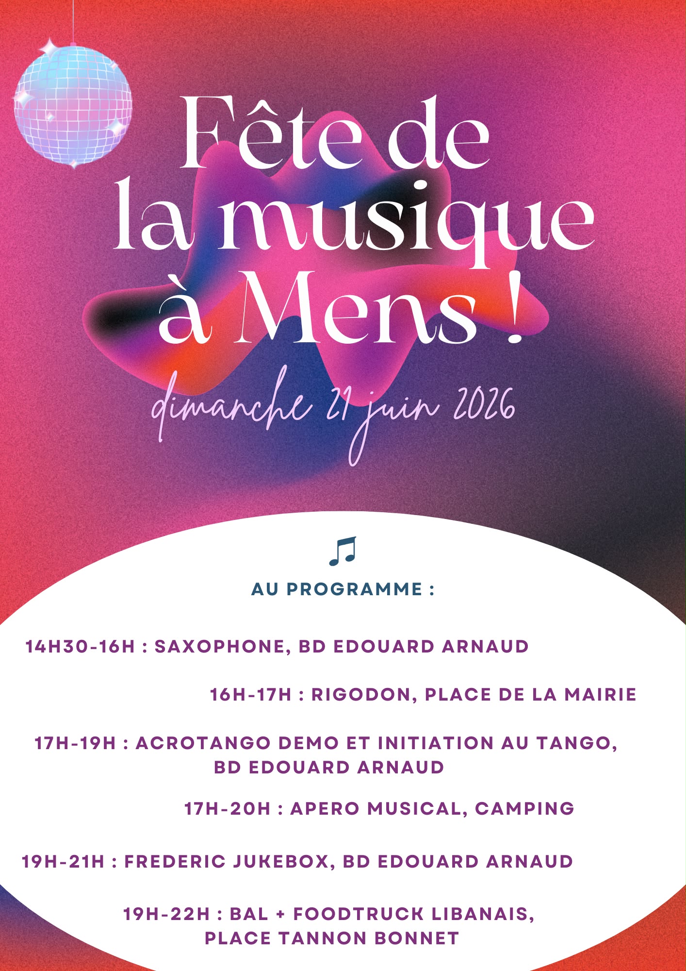 Fête de la musique 2024
