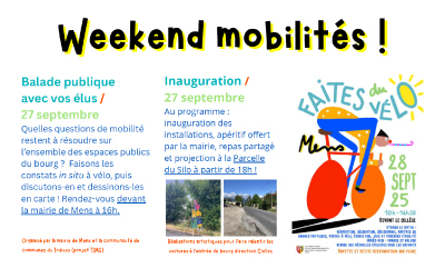 Weekend mobilités