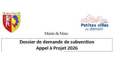 Appel à projet développement économique, social, culturel, sportif