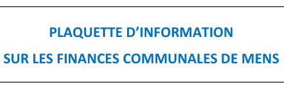 plaquette info finances